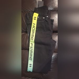 Homme Femme size 26 NWT designer jeans